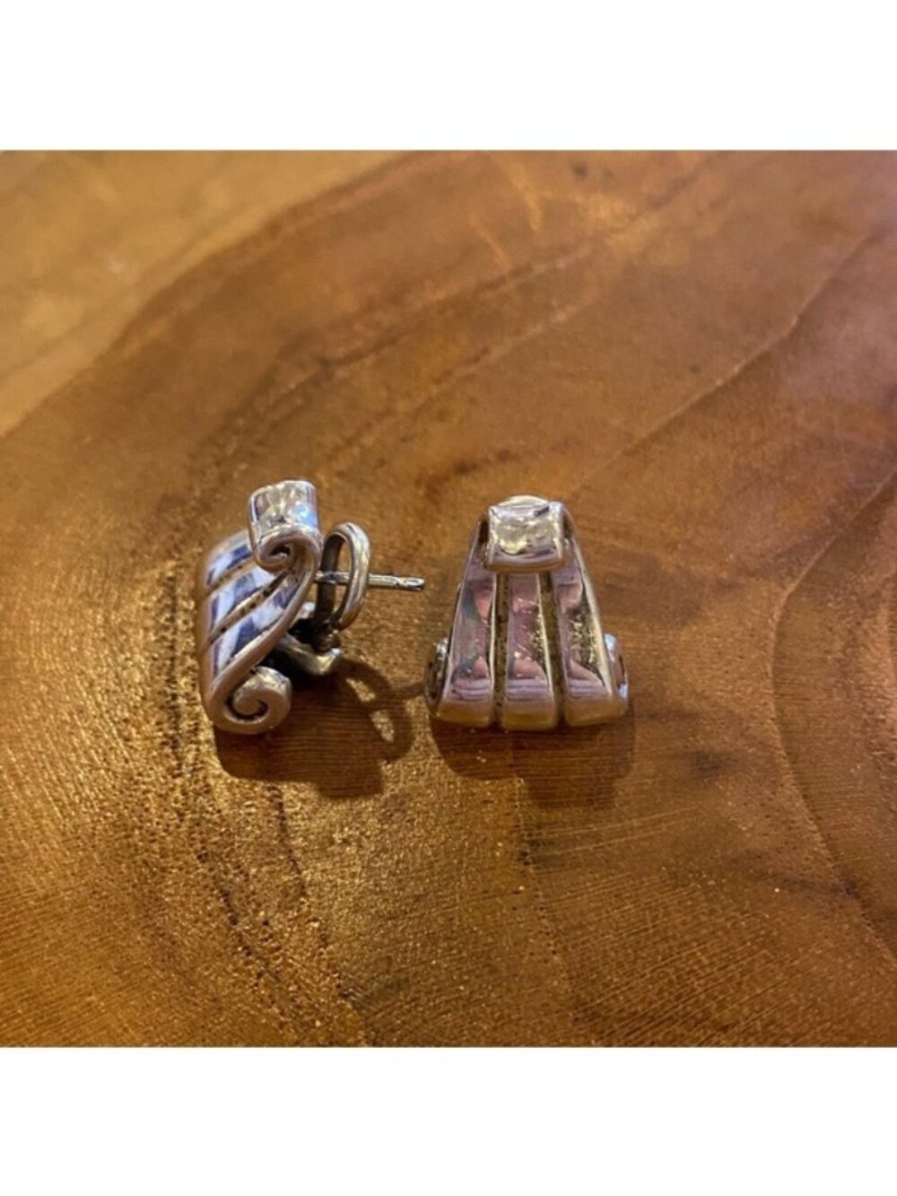 RETIRED James Avery Classico French Clip Earrings, Sterling Silver